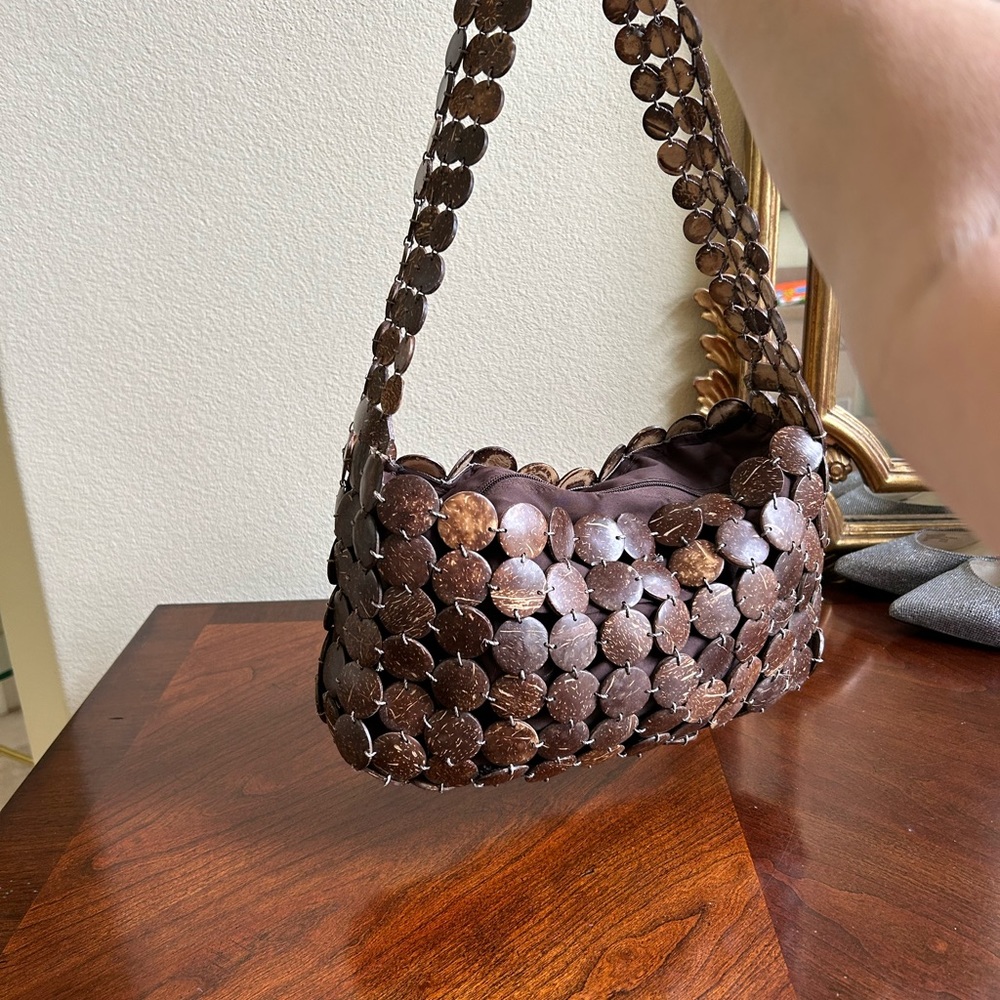 Nwot Coconut Shell Bag - image 3